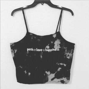 Posh Love & Happiness Tank Top Tie Dyed Posh Boss